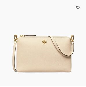 NIB Tory Burch Medium Kira Leather Crossbody Bag Soft Serve